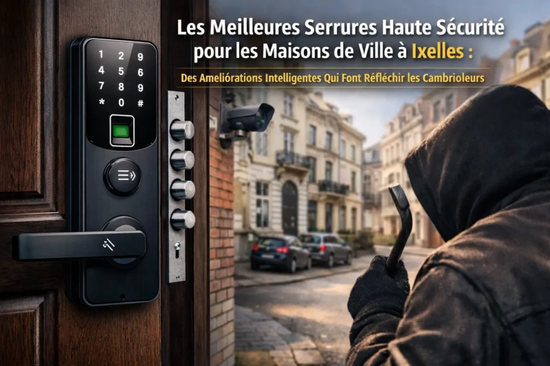 Smart lock and vigilant street security