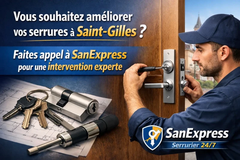 Améliorer vos serrures à Saint-Gilles