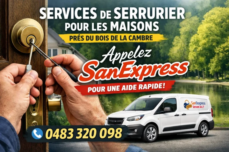 serrurier d'urgence près du Bois de la Cambre