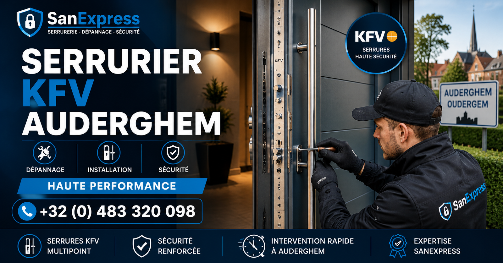 Serrurier KFV Auderghem