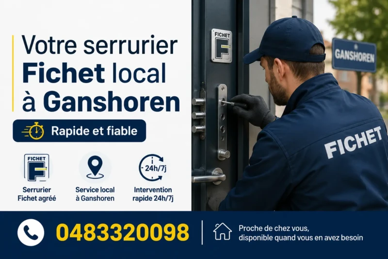 Votre serrurier à Ganshoren