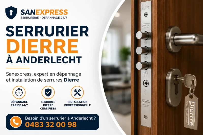 Serrurier Dierre Anderlecht
