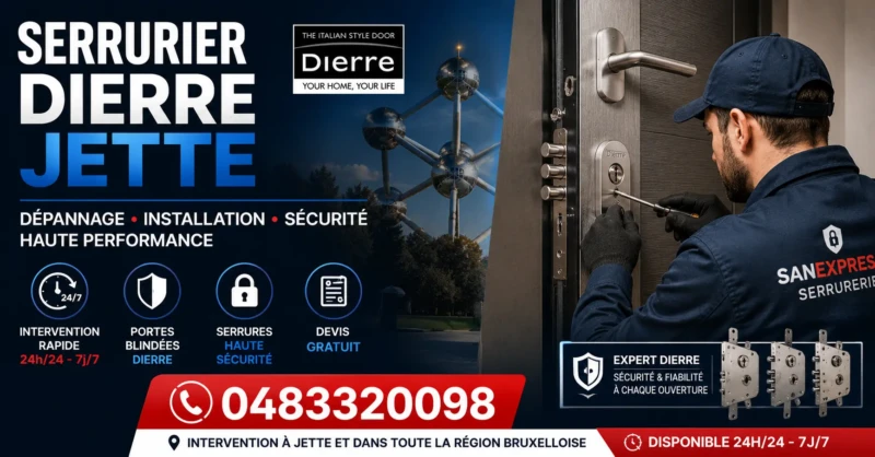 Serrurier Dierre Jette