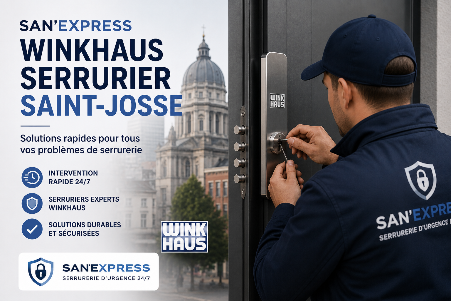 Winkhaus Serrurier Saint-Josse