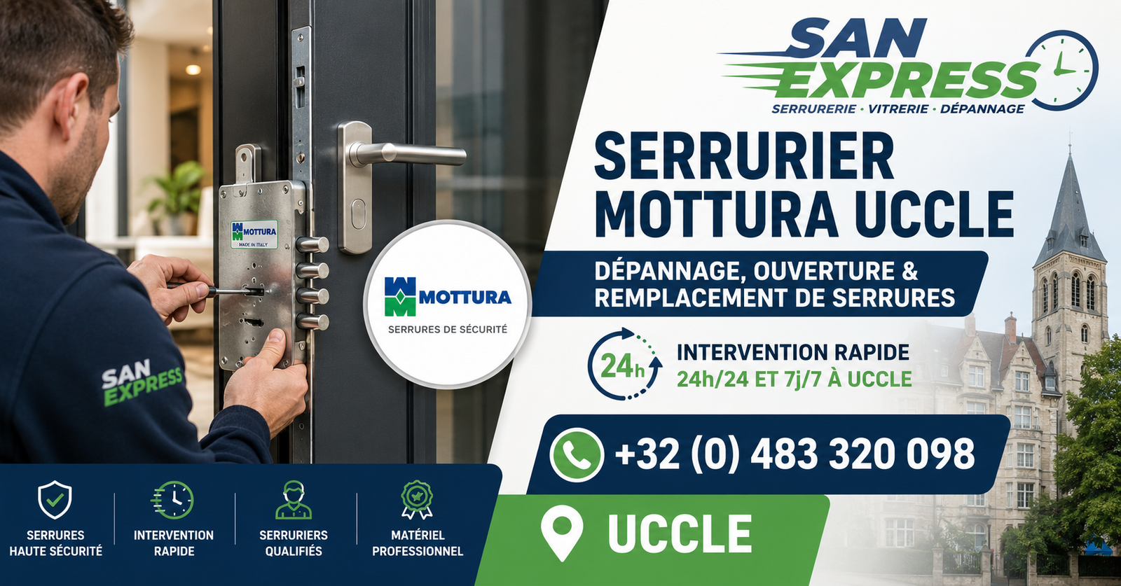 Serrurier Mottura Uccle
