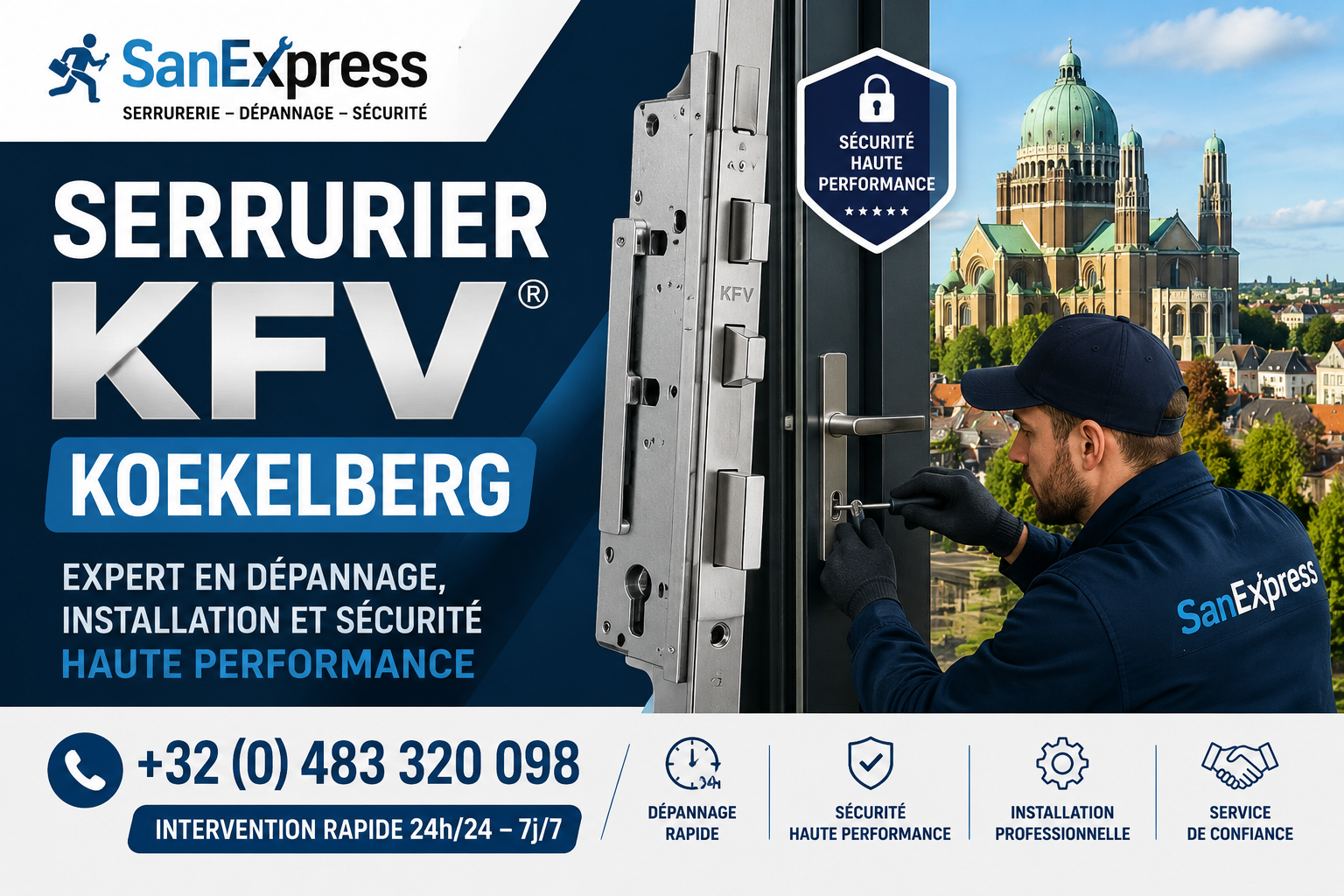 Serrurier KFV Koekelberg